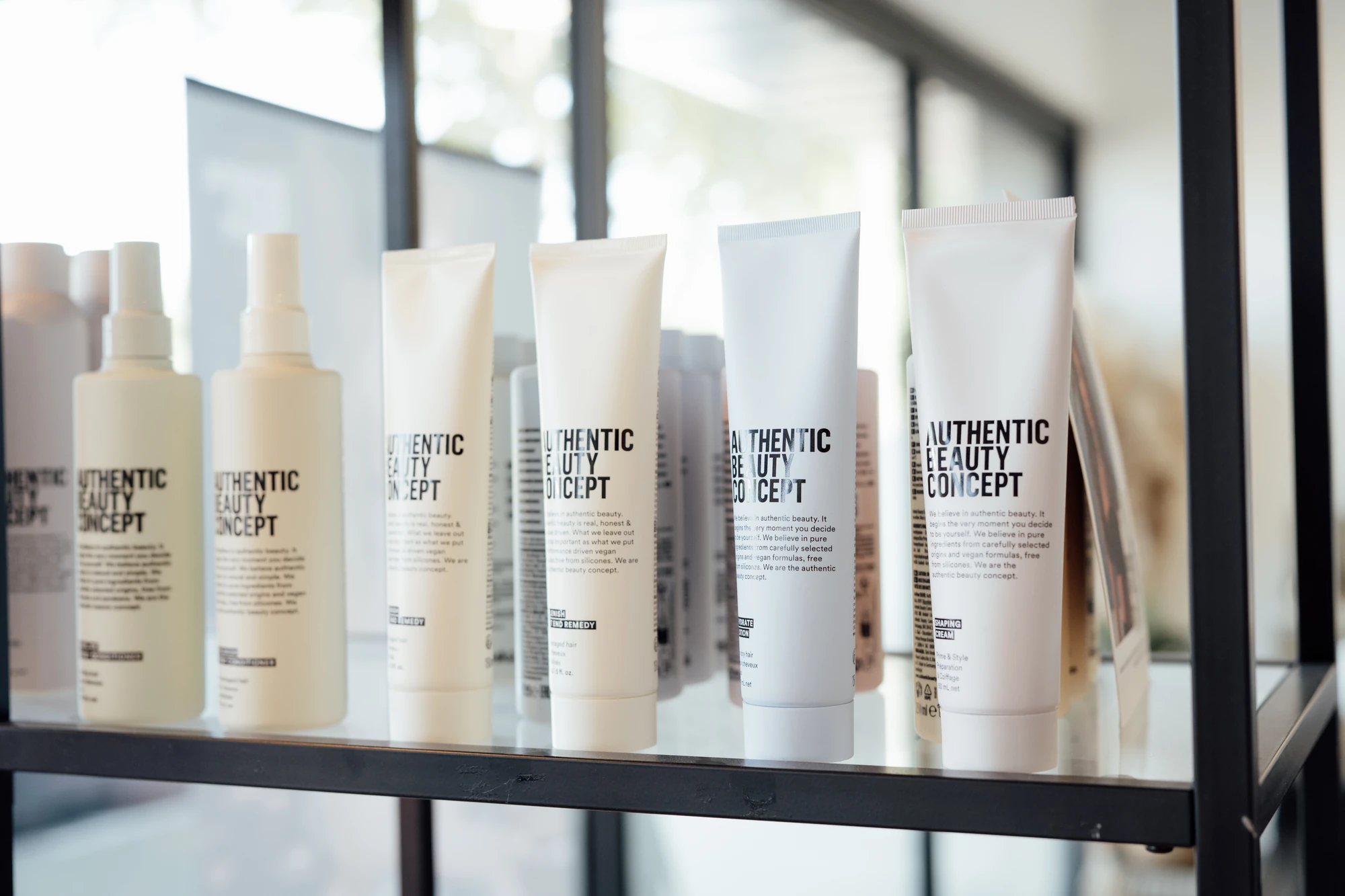 La gamme Authentic Beauty Concept au salon